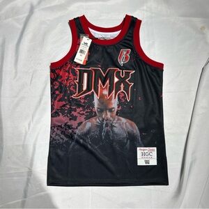 DMX Headgear Classics 1998 Hip Hop Basketball Jersey Mens Size XSmall Brand New